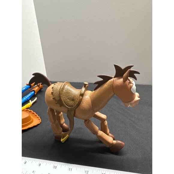 Buzz & Woody Toy Story Woody & Bullseye Action Figures - Picture 10 of 11